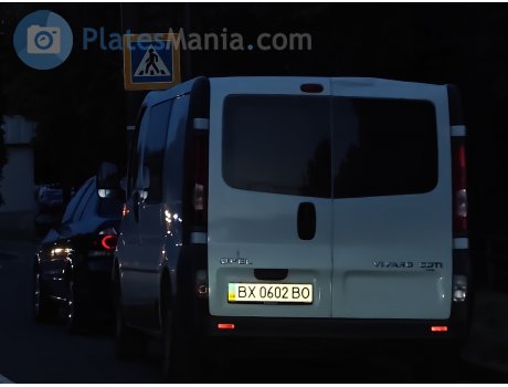 BX 0602 BO, Opel Vivaro