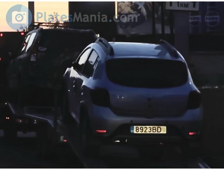 8923BD, Dacia Sandero
