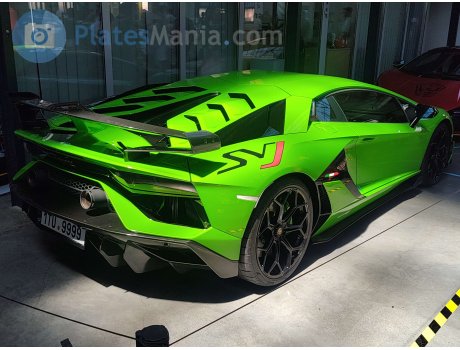 1TU 9999, Lamborghini Aventador
