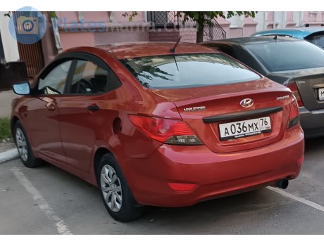 а036мх76, Hyundai Solaris