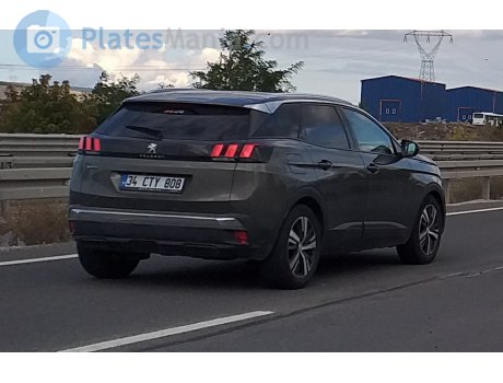 34 CTY 808, Peugeot 3008