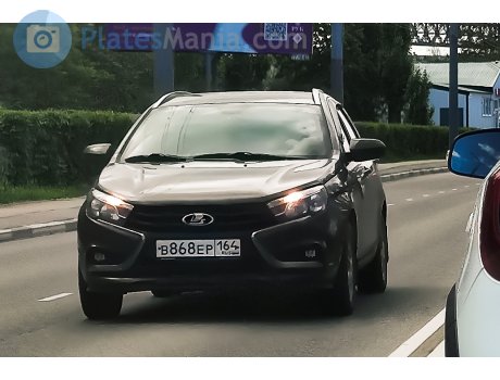 в868ер164, Lada (VAZ) Vesta