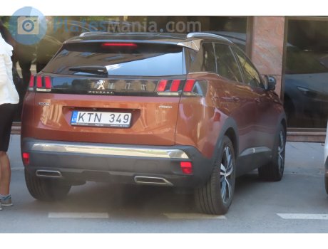 KTN 349, Peugeot 3008