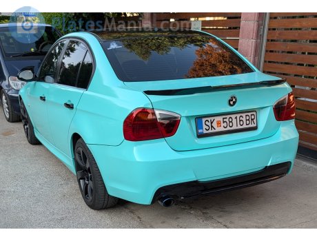SK 5816 BR, BMW 3 Series