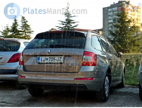 LJ 705-JZ, Skoda Octavia