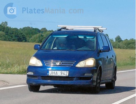 JHA 942, Toyota Avensis Verso