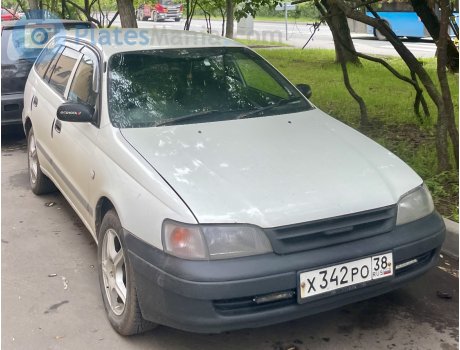 х342ро38, Toyota Caldina