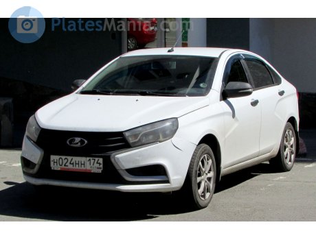 н024нн174, Lada (VAZ) Vesta