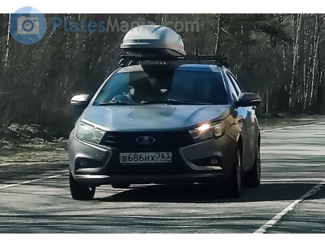 в686нх763, Lada (VAZ) Vesta