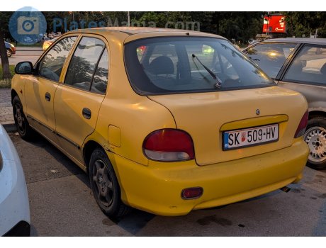 SK 509-HV, Hyundai Accent