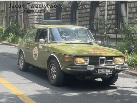 GR 7737, SAAB 99
