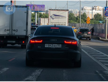 т843вн50, Audi A6
