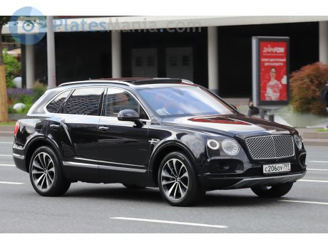 с206оу797, Bentley Bentayga