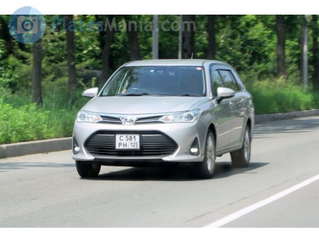 с581рн125, Toyota Corolla Fielder