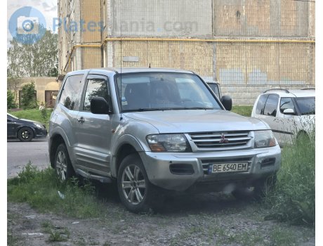BE 6540 EM, Mitsubishi Pajero