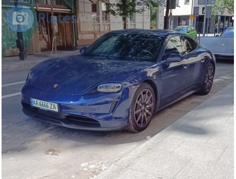 AA 6666 ZA, Porsche Taycan