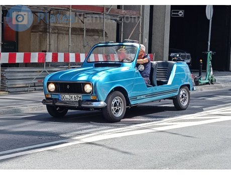 DO JX 67H, Renault 4