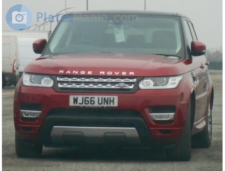 WJ66 UNH, Land Rover Range Rover Sport