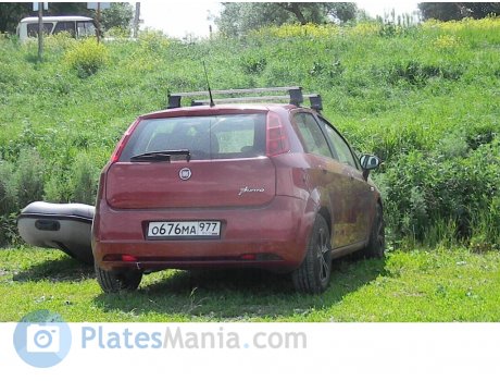 о676ма977, FIAT Punto
