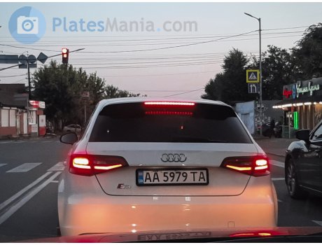 AA 5979 TA, Audi S3