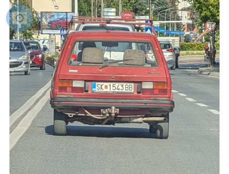 SK 1543 BB, Zastava Yugo