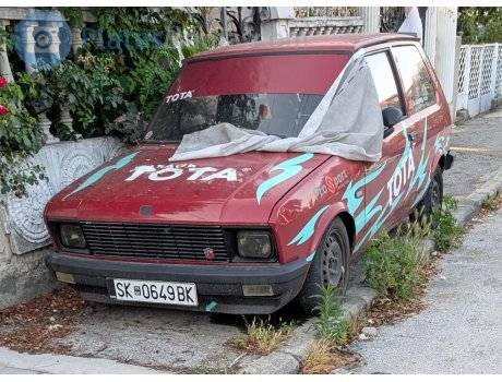 SK 0649 BK, Zastava Yugo