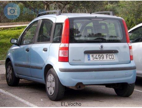 5499 FCD, FIAT Panda