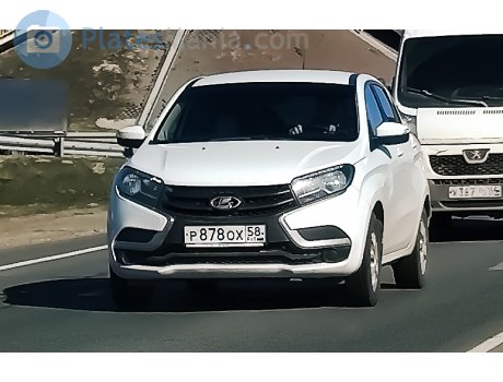 р878ох58, Lada (VAZ) XRAY