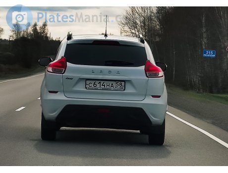 с614на58, Lada (VAZ) XRAY