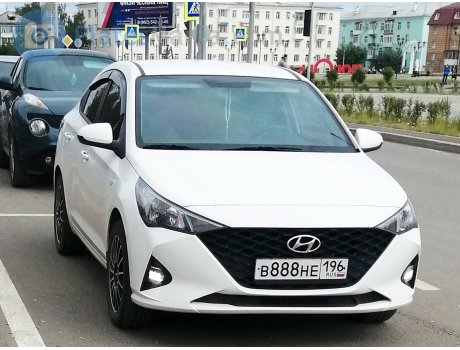 в888не196, Hyundai Solaris
