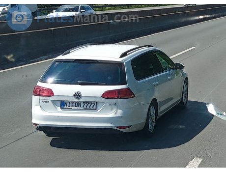 NI ON 7777, Volkswagen Golf