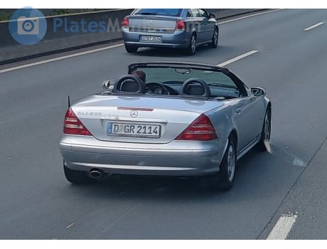 D GR 2114, Mercedes-Benz SLK-Klasse
