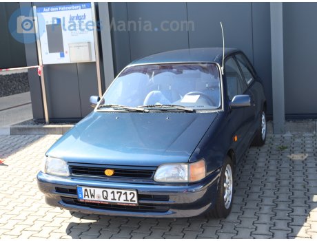 AW Q 1712, Toyota Starlet