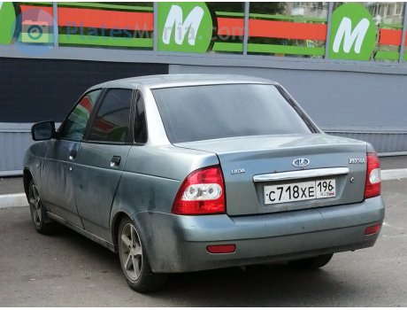 с718хе196, Lada (VAZ) 2170 Priora