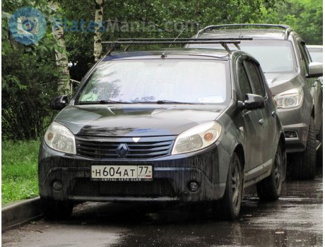 н604ат77, Renault Sandero