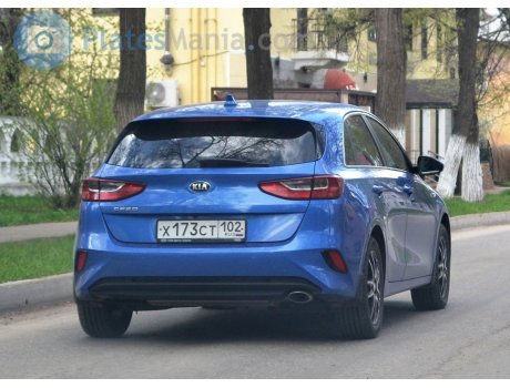 х173ст102, Kia Ceed