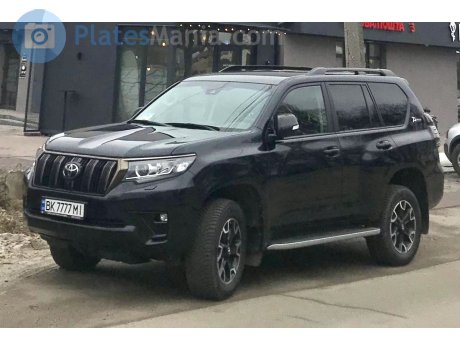 BK 7777 MI, Toyota Land Cruiser Prado
