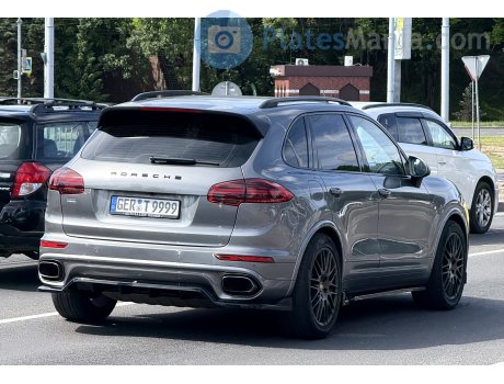 GER T 9999, Porsche Cayenne