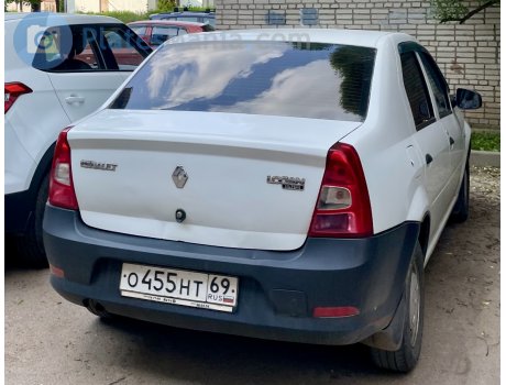 о455нт69, Renault Logan