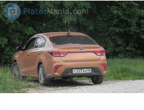 с227ан40, Kia Rio