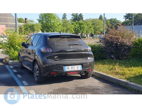 HD-857-BT, Peugeot 208