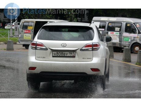а808ву197, Lexus RX