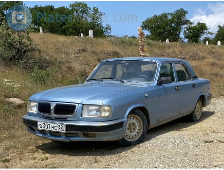 в307нс82, GAZ 3110 Волга