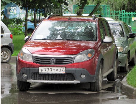 н779тр77, Renault Sandero