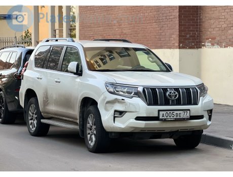 а005ве77, Toyota Land Cruiser Prado