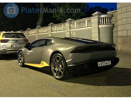 н317нн77, Lamborghini Huracán
