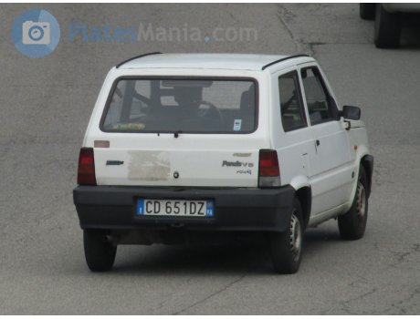 CD 651 DZ, FIAT Panda