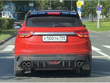 у100тк799, Geely Coolray