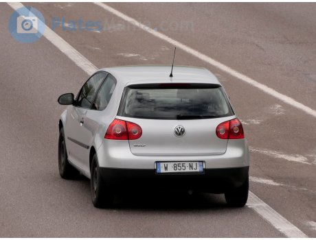 W-855-NJ, Volkswagen Golf