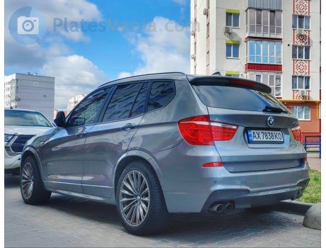 AX 7838 KO, BMW X3